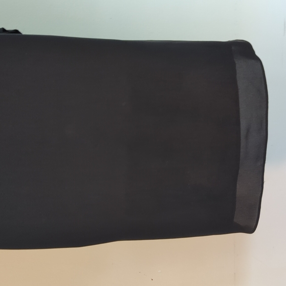 Theory Black Lyall Janelyn Flyaway Panel Silk Georgette Dress - Picture 12 of 16